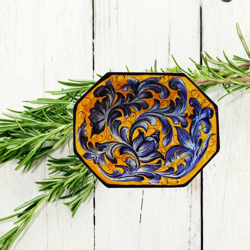 Authentic Majolica Pottery:  Our Azul Collection