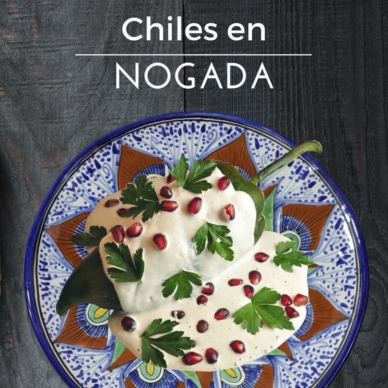 Rustica Talavera Pottery:  Recipe Chiles en Nogada