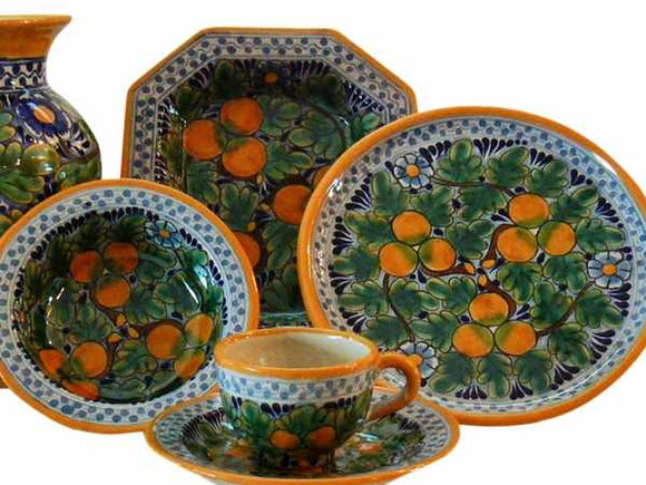 Rustica Gift & Talavera Pottery Dinnerware and Placesetting Collection
