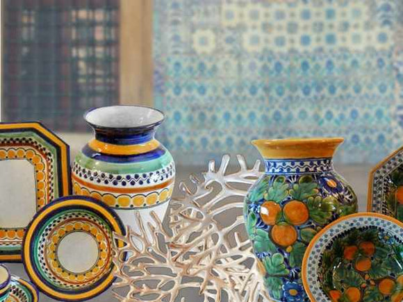 Rustica Gift & Talavera pottery vases and gift collection