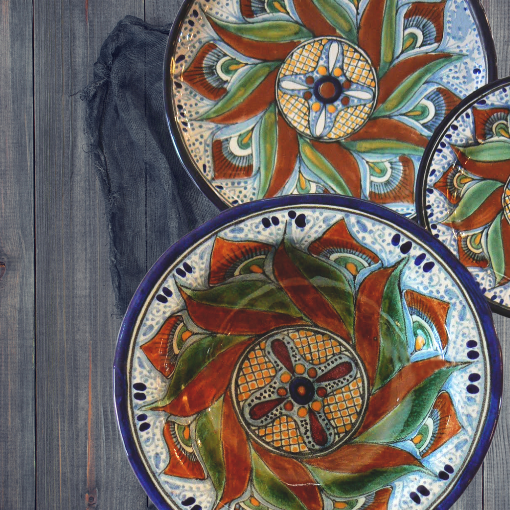 Shop the Rustica Gift & Pottery collection of authentic Mexican Talavera pottery, featuring artisan tableware, coffee mugs, plates, bowls, servingware, vases and more