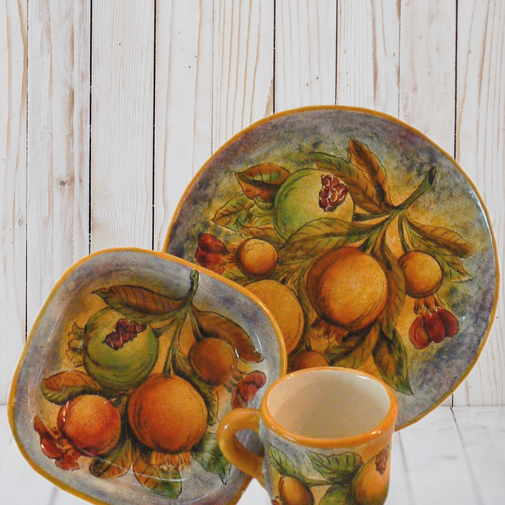 Shop the Rustica Gift & Pottery Mayolica Mexican Pottery collection of tableware, soup tureens, dinner ware.  The quality and beauty of Italian, Spanish Majolica for less